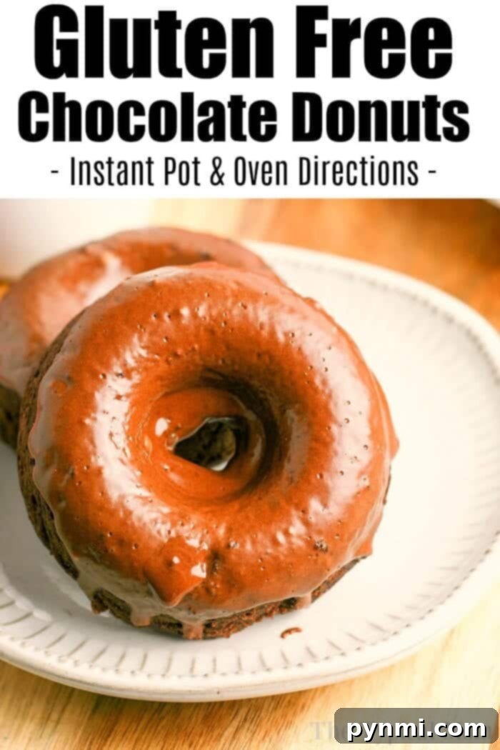 Create a stunning gluten-free donut cake or enjoy these beautifully glazed baked donuts as a treat for any occasion. Beautifully Glazed Gluten-Free Baked Donuts Stacked on a Rack