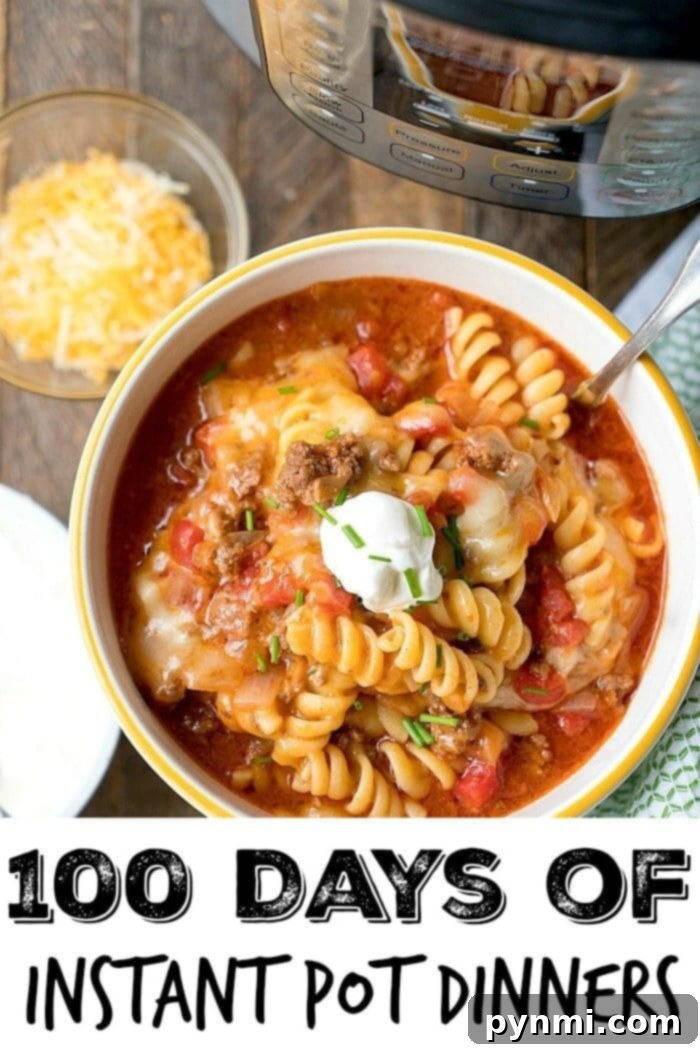 100 Instant Pot dinner recipes your whole family will love, including the kids! Have chicken, beef or pork you need to use? We have pressure cooker ideas for you! #instantpotrecipes #instantpot #dinners #dinner #beef #chicken #pork #thetypicalmom #pressurecooker A selection of Instant Pot dinner recipes, highlighting a diverse range of dishes.