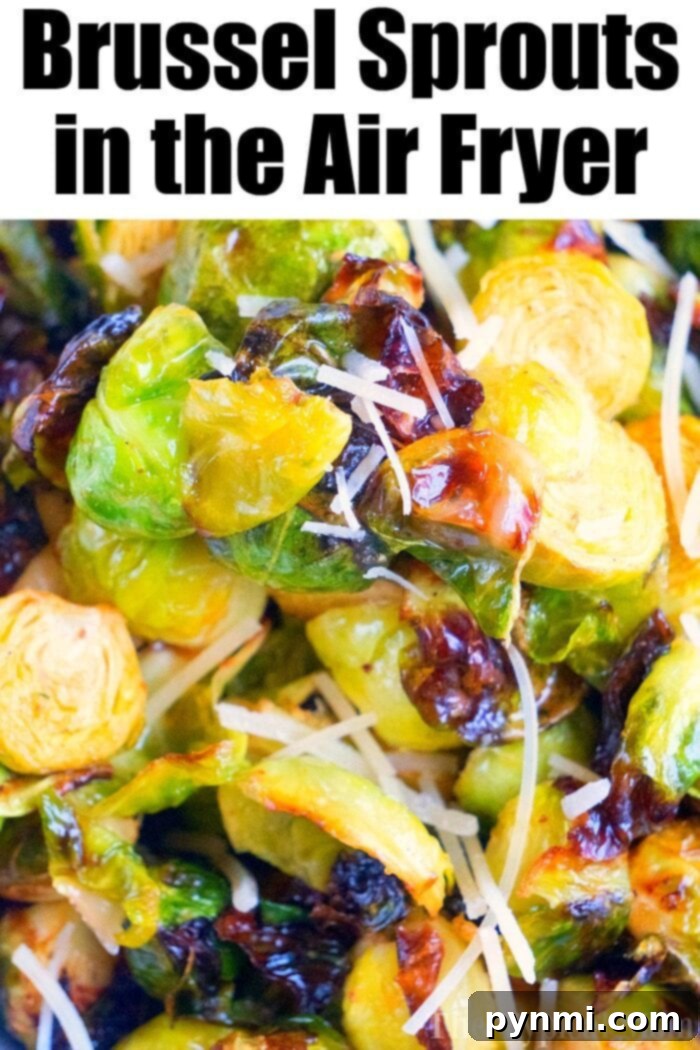 Brussel sprouts in the air fryer are just amazing! Tender brussels with a bit of a crispy outside will get you to love this understated vegetable. #brusselsprouts #brusselssprouts #airfryer #airfryerbrusselsprouts #lemon #healthy #thetypicalmom Delicious air fryer Brussels sprouts in a bowl, ready to be served.