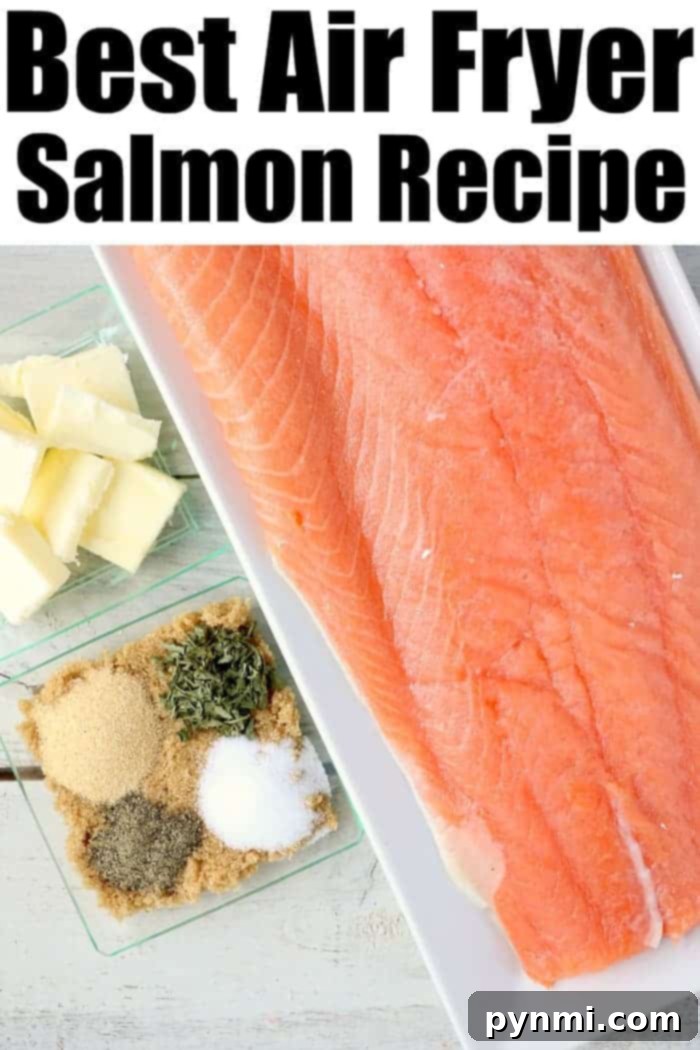 Best air fryer salmon recipe for a healthy and easy meal. Delicious air fryer salmon with a sweet glaze, perfect for a healthy dinner.