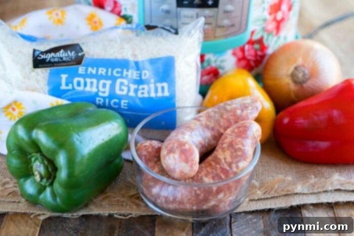 Close-up of fresh, raw sausage links, perfect for a spicy jambalaya recipe