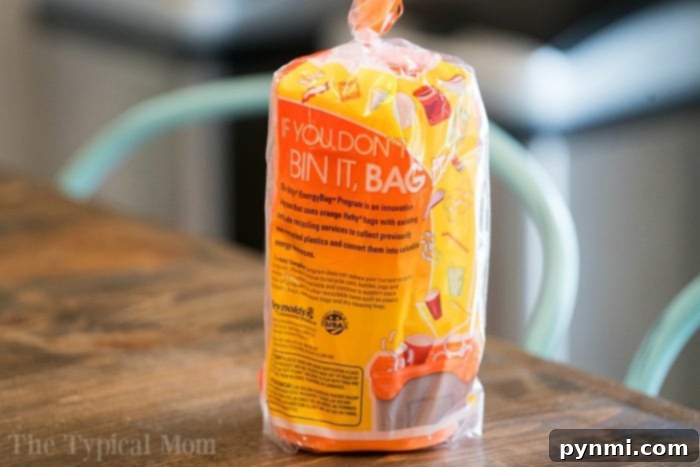 Benefits of Hefty EnergyBag program Hefty recycling bags for plastic waste