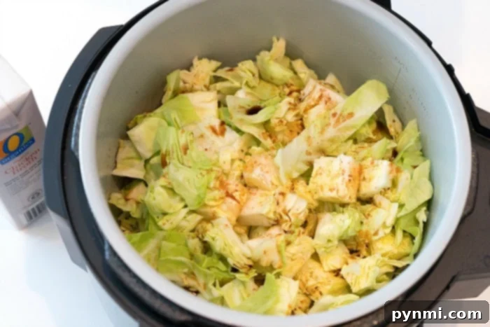 ninja foodi cabbage