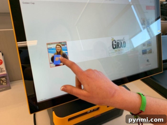 Kodak Moments kiosk at CVS for creating custom photo products