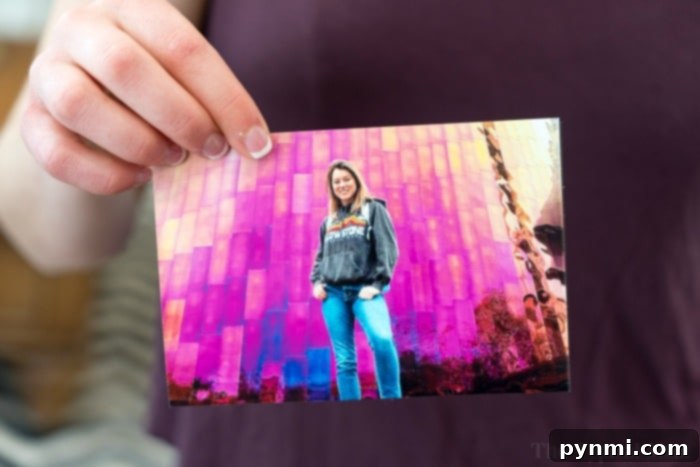 Personalized graduation gifts including photo magnets and cards