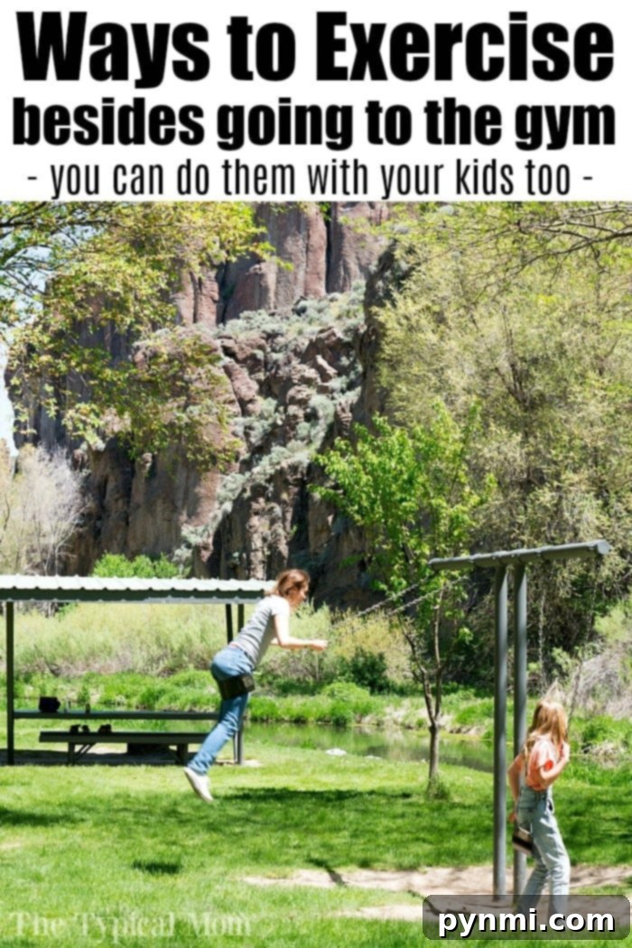 Fun outdoor exercise ideas for the whole family