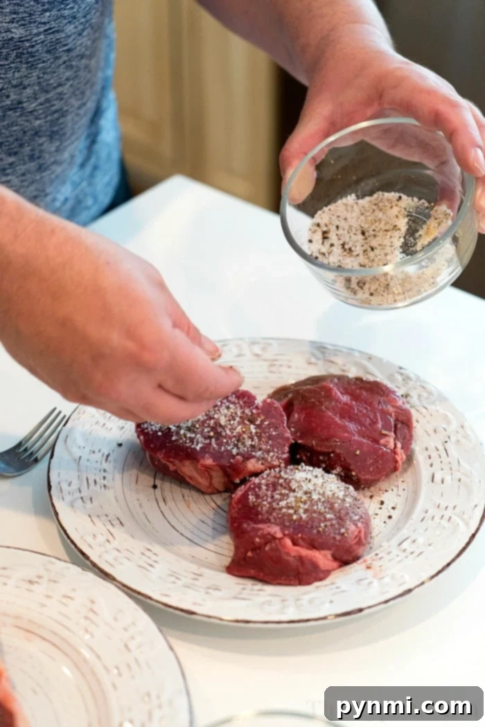 How to smoke a filet mignon perfectly! Smoked Filet Mignon, beautifully cooked with a smoky exterior and a tender, juicy center.