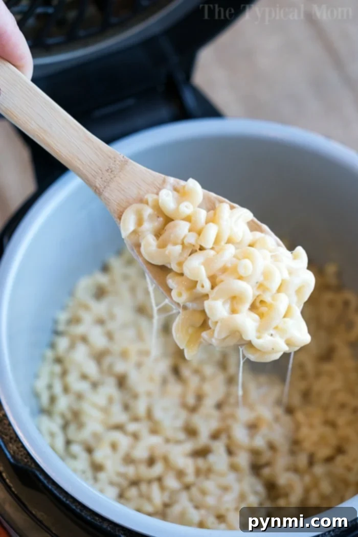 homemade mac and cheese made with a rich, creamy sauce