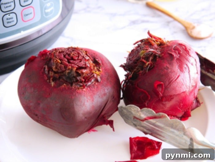 Instant Pot beets. #beets how to cook beets in a pressure cooker