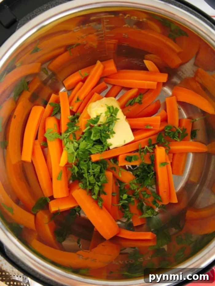 Pressure cooker carrots! #carrots #pressurecooker #ninjafoodi #instantpot instant pot savory carrots