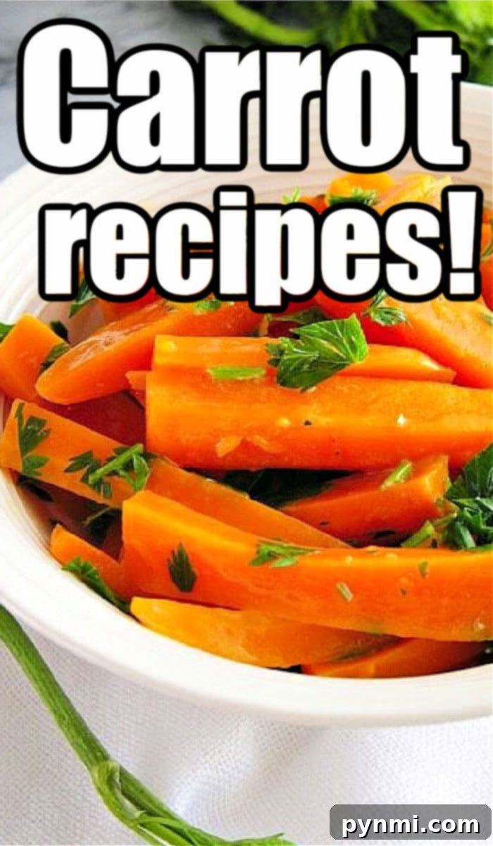 Transforming Carrots Simple Steps to Deliciousness 2 Collection of fresh carrots ready for cooking