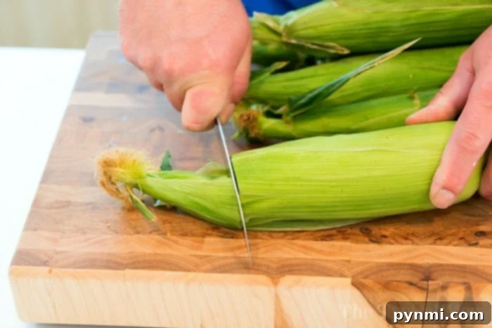 How to Smoke Corn on the Cob 2