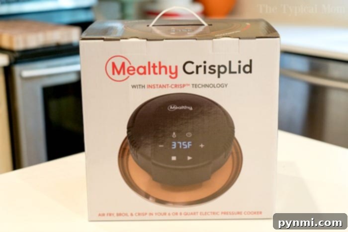 Mealthy Crisp Lid turns pressure cookers into an air fryer too! Mealthy CrispLid for Pressure Cookers