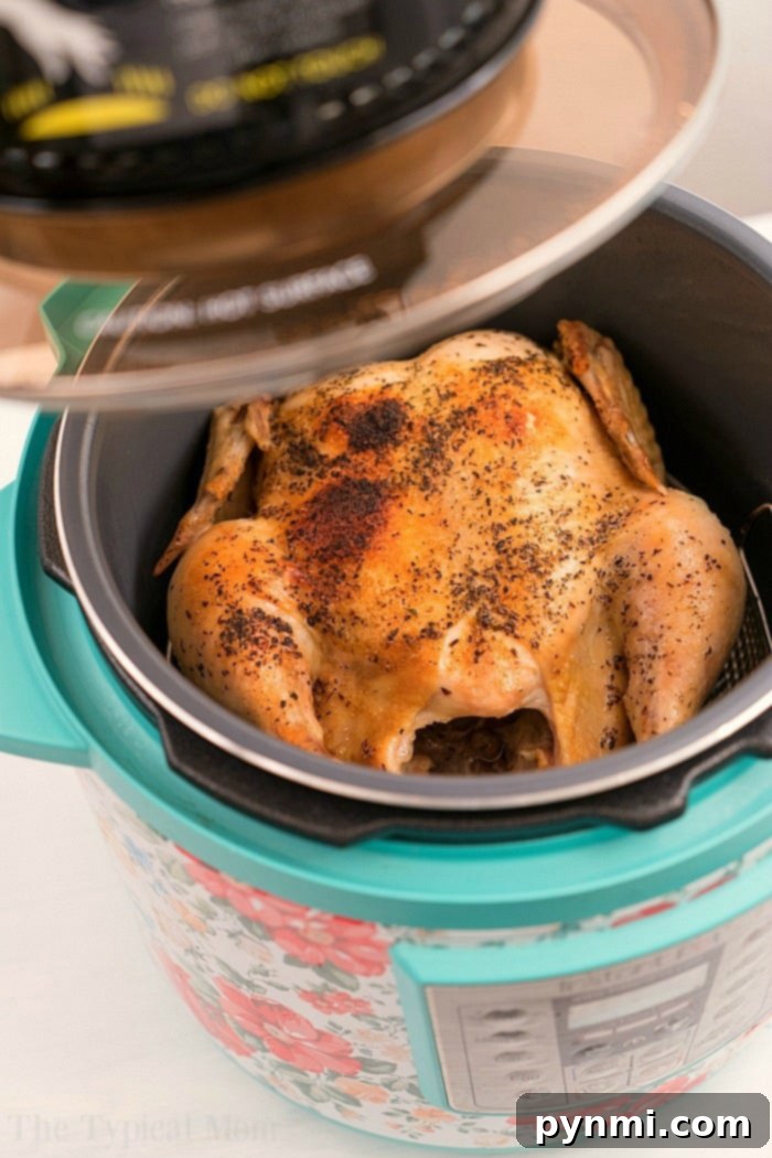 Your Instant Pot Can Air Fry Here's How 2 Instant Pot with CrispLid on a kitchen countertop