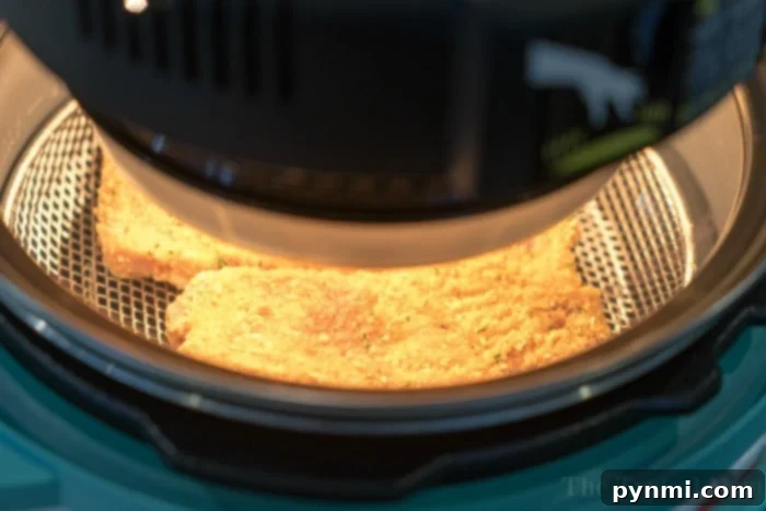 Instant Pot Air Fryer Upgrade 3 Deliciously crispy food cooked with the MICHELANGELO Air Fryer Lid, showcasing its effectiveness