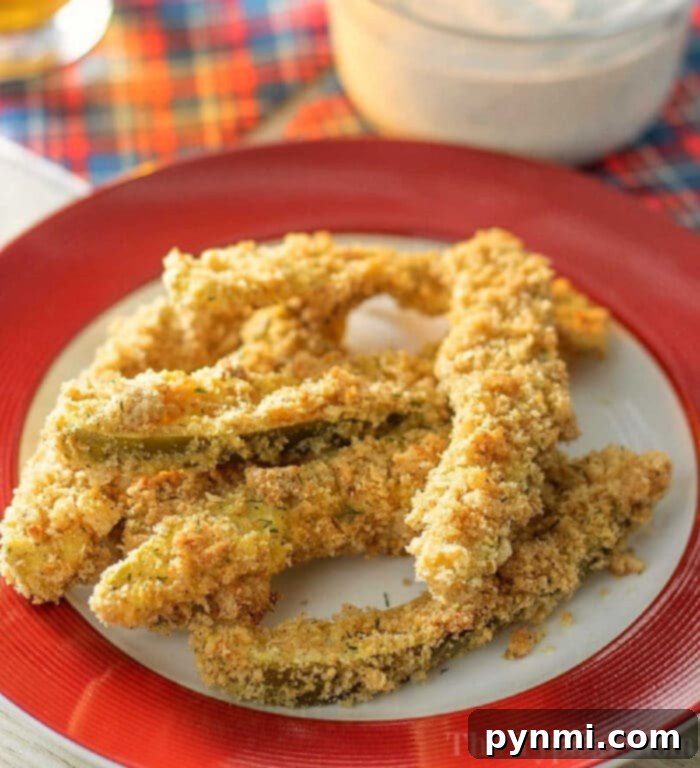 Crispy Golden Air Fryer Pickles 2 texas roadhouse air fryer pickles