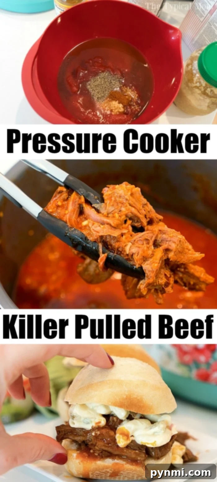 best pulled beef - served on slider buns