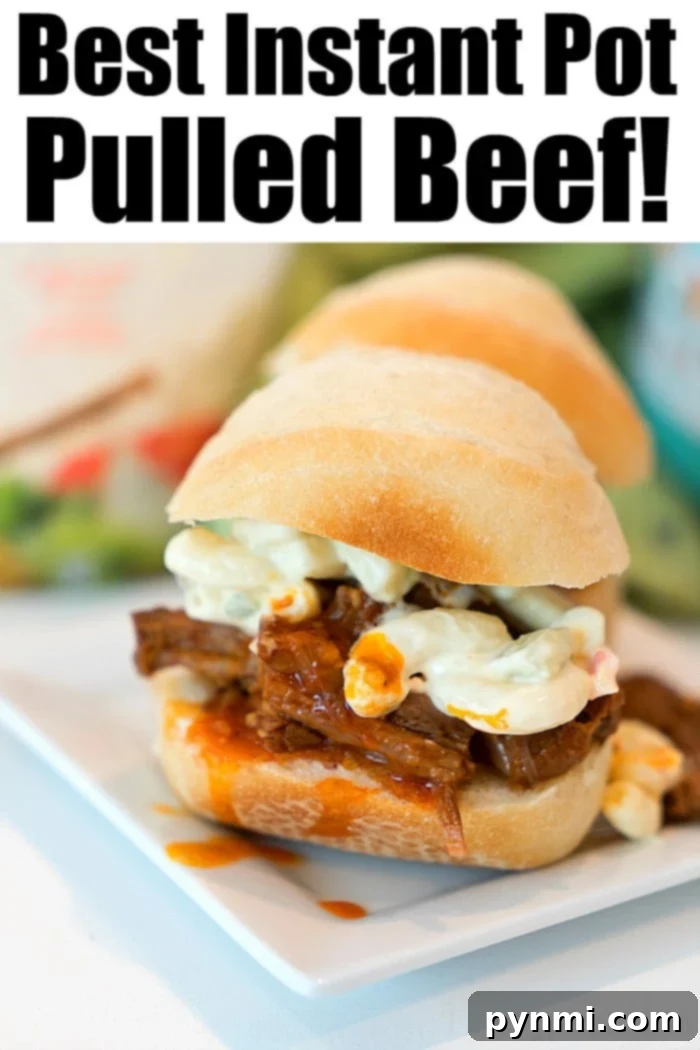instant pot pulled beef 2 - ready to eat
