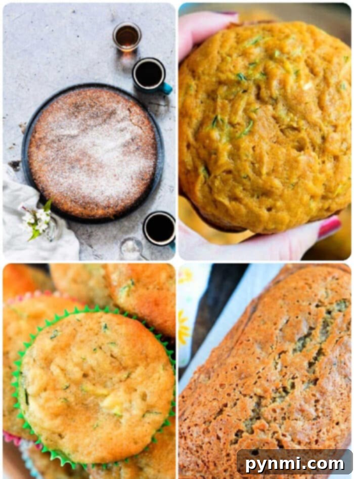 Unexpectedly Sweet Zucchini Delights 7 Irresistible Zucchini Desserts Collection