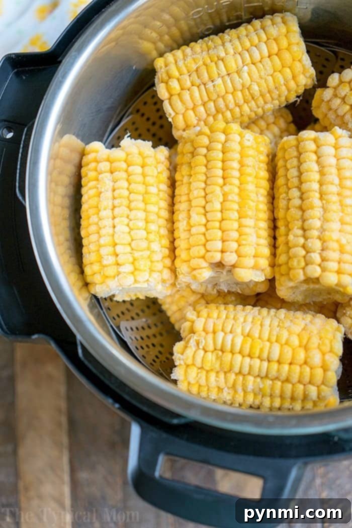 Creative Corn Side Dishes 4 Instant Pot Corn on the Cob for an easy side