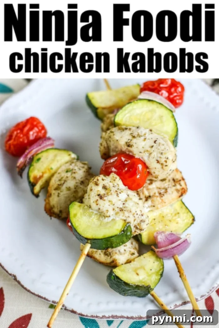 Delicious Ninja Foodi Chicken Meals 4 Ninja Foodi chicken kabobs