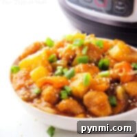 sweet and sour chicken instant pot