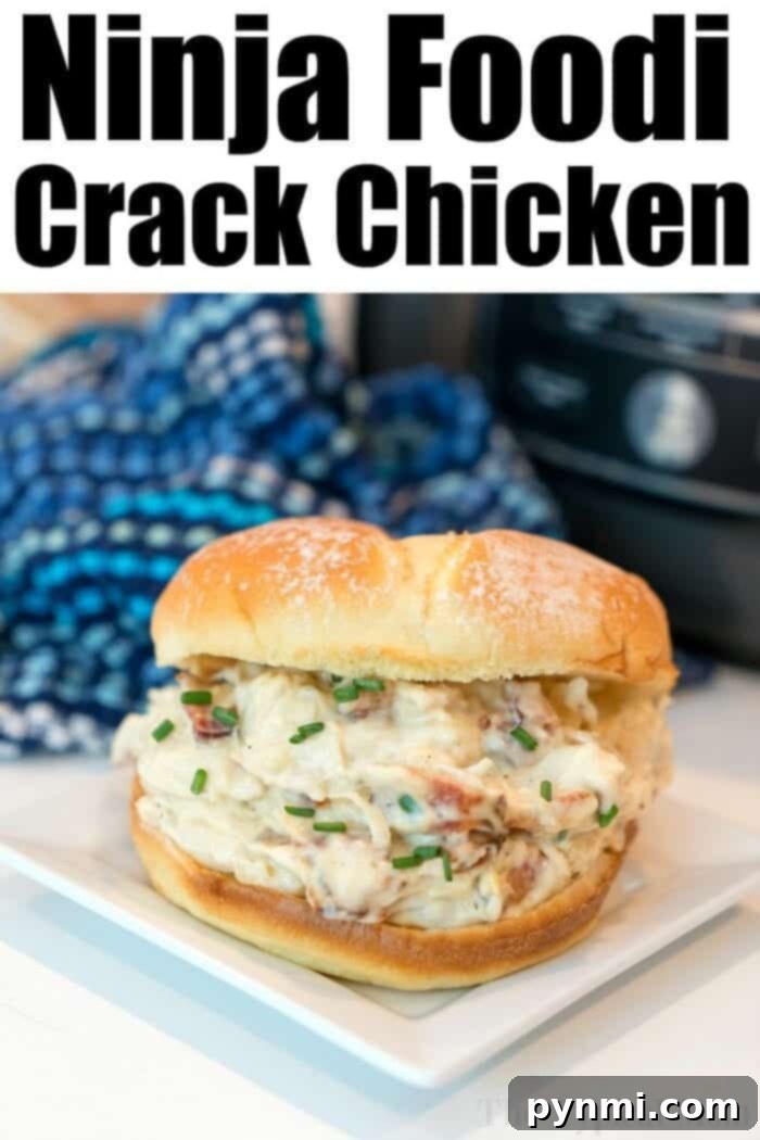 ninja foodi crack chicken
