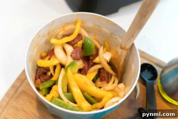 Zesty Air Fryer Fajitas 5 air fryer recipes