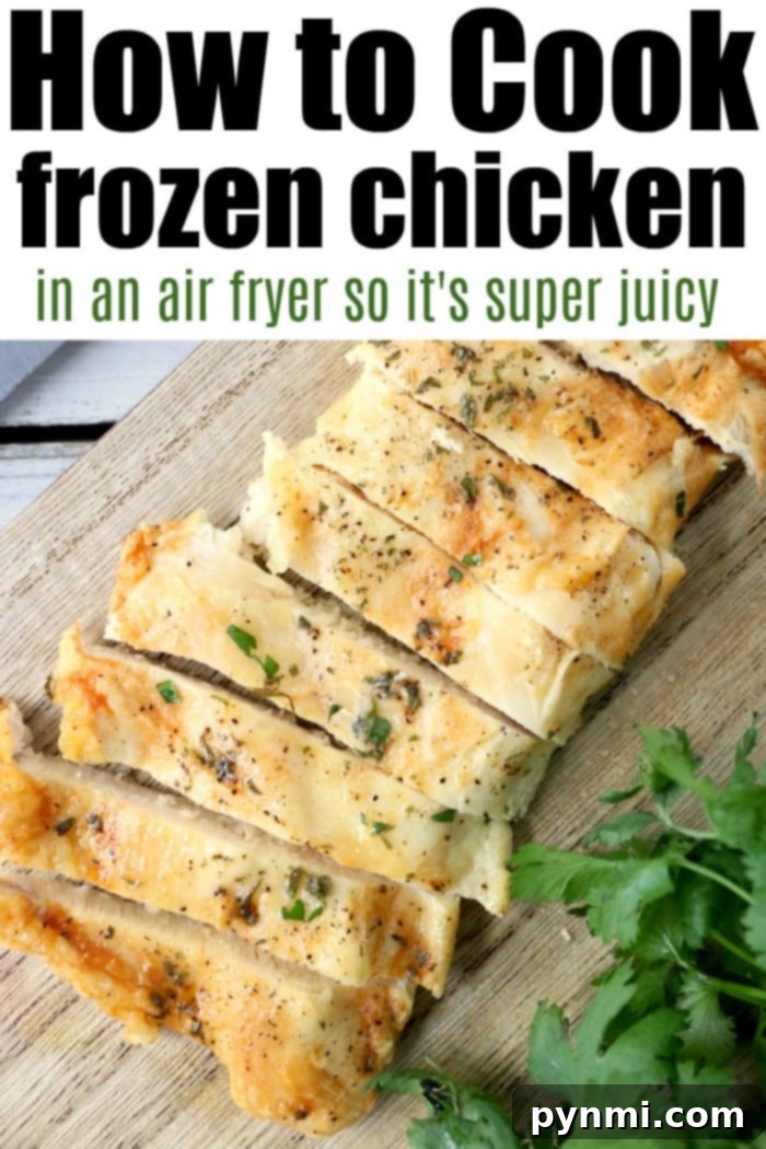 How to cook frozen chicken breast in air fryer #airfryer #airfryerrecipes #ninjafoodi #frozenchicken #frozen #chicken #breast #tender air fryer frozen chicken