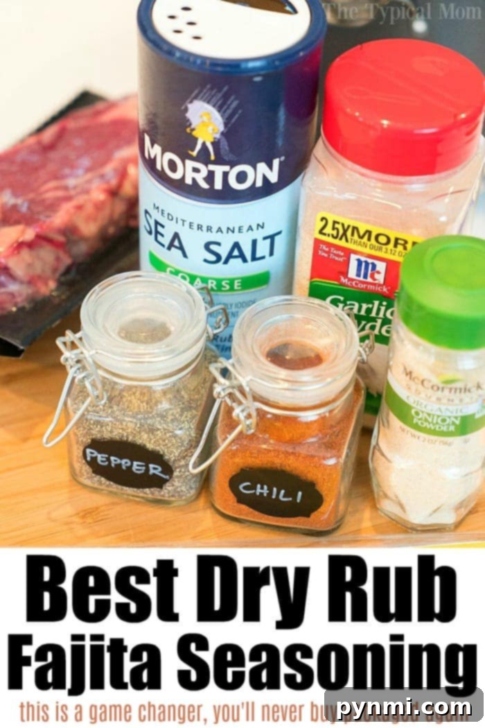 Craft Your Own Fajita Spices 2 Homemade fajita seasoning blend ready to be applied to meat