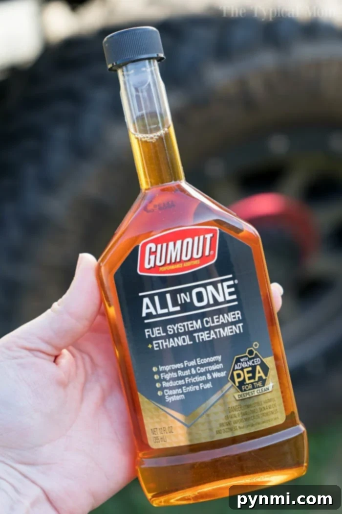 Ultimate Free Printable RV Trip Checklist 3 gumout all in one fuel system cleaner