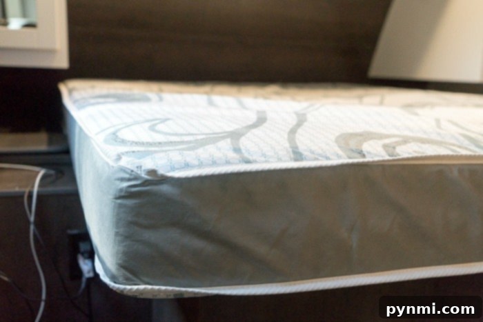 Different sizes of RV mattresses explained for comfortable travel