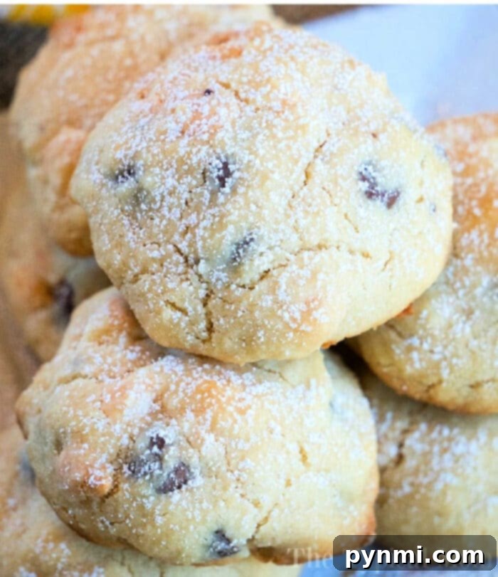 Irresistible Pecan Snowball Cookies, dusted with powdered sugar, a perfect holiday treat.