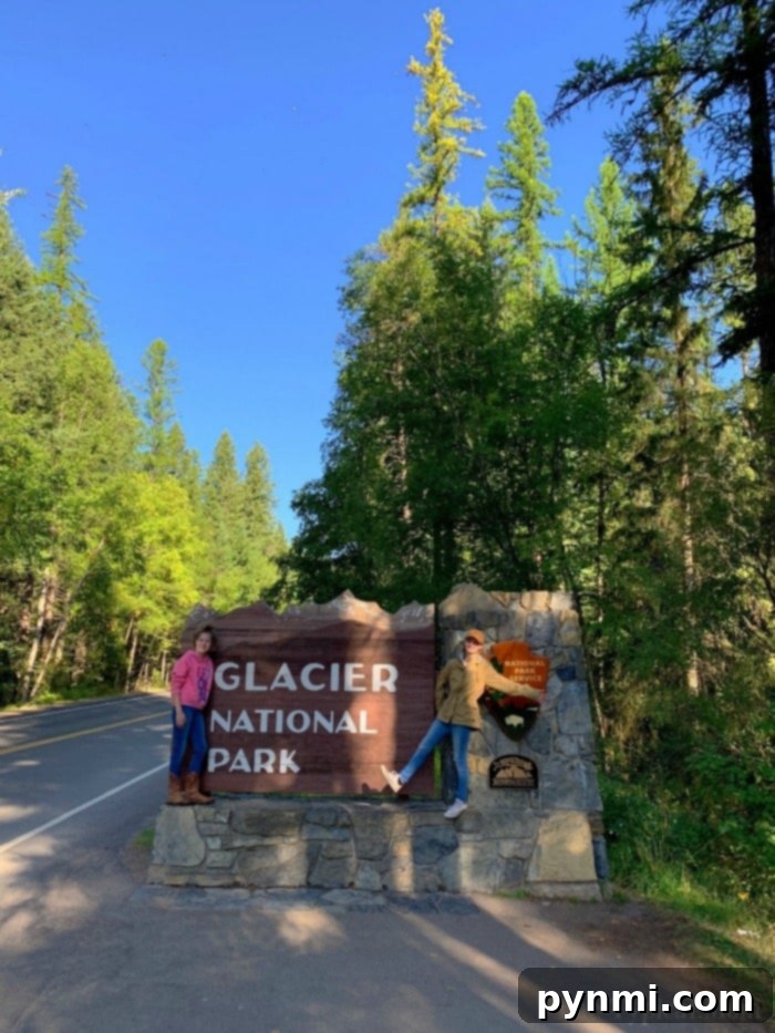 Things to do in Glacier National Park: Family hiking by a lake