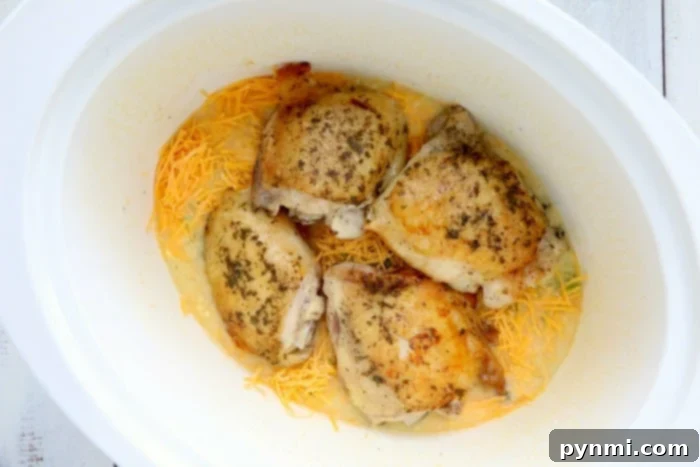 crockpot chicken thighs