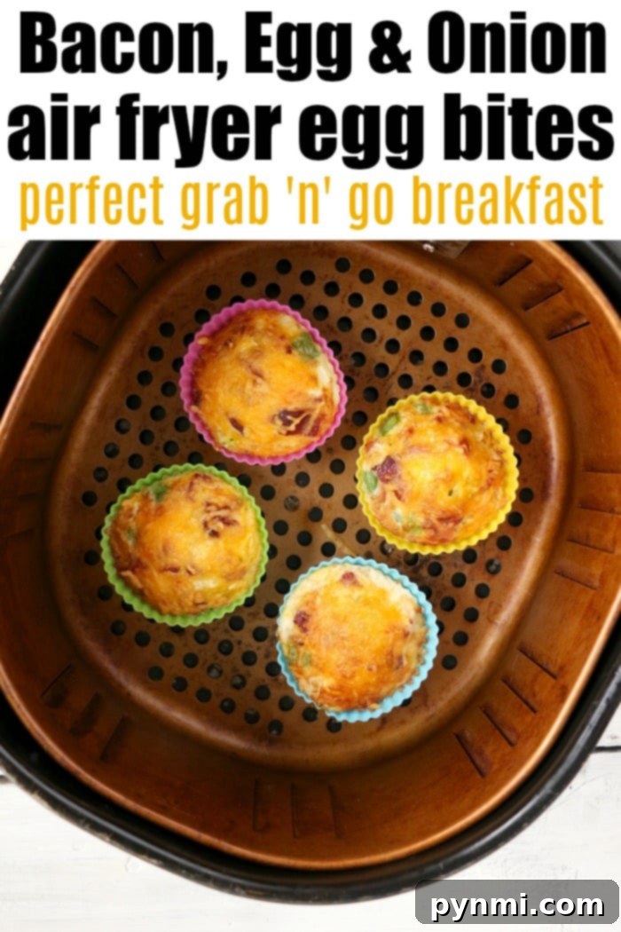 Close up of delicious Ninja Foodi egg bites