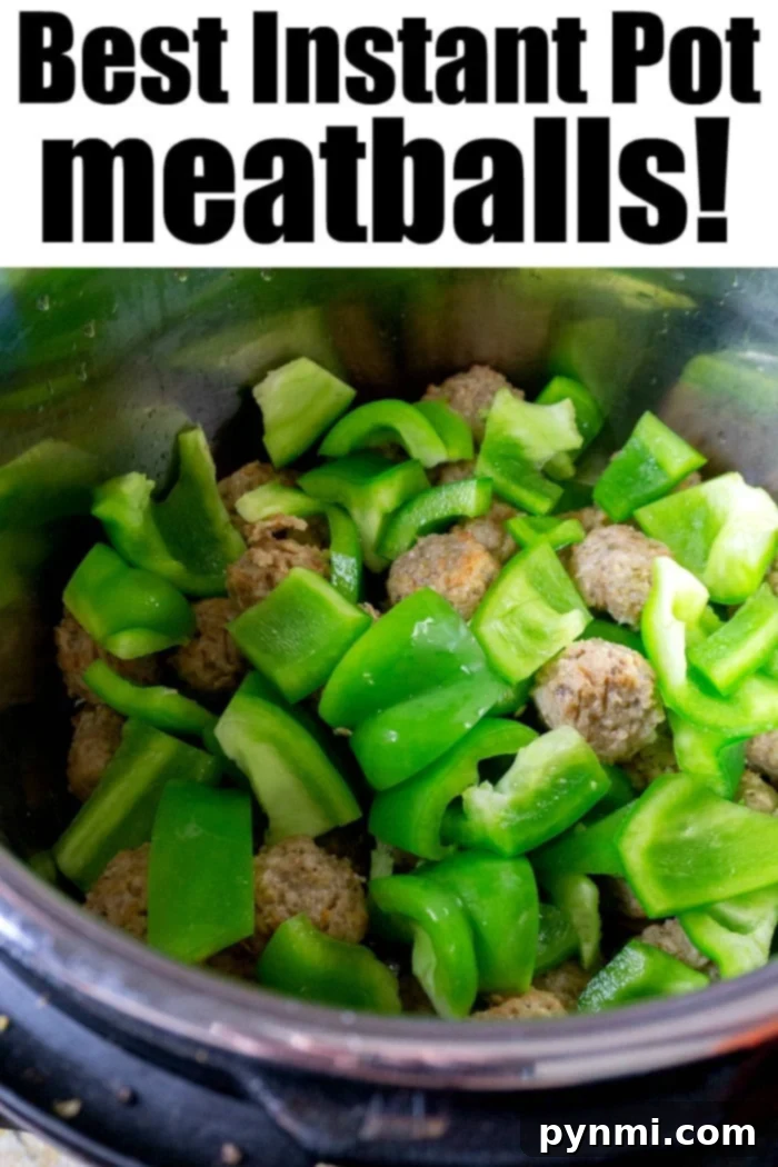 Pressure Cooker Meatballs: Versatile and delicious options for dinner or appetizers.