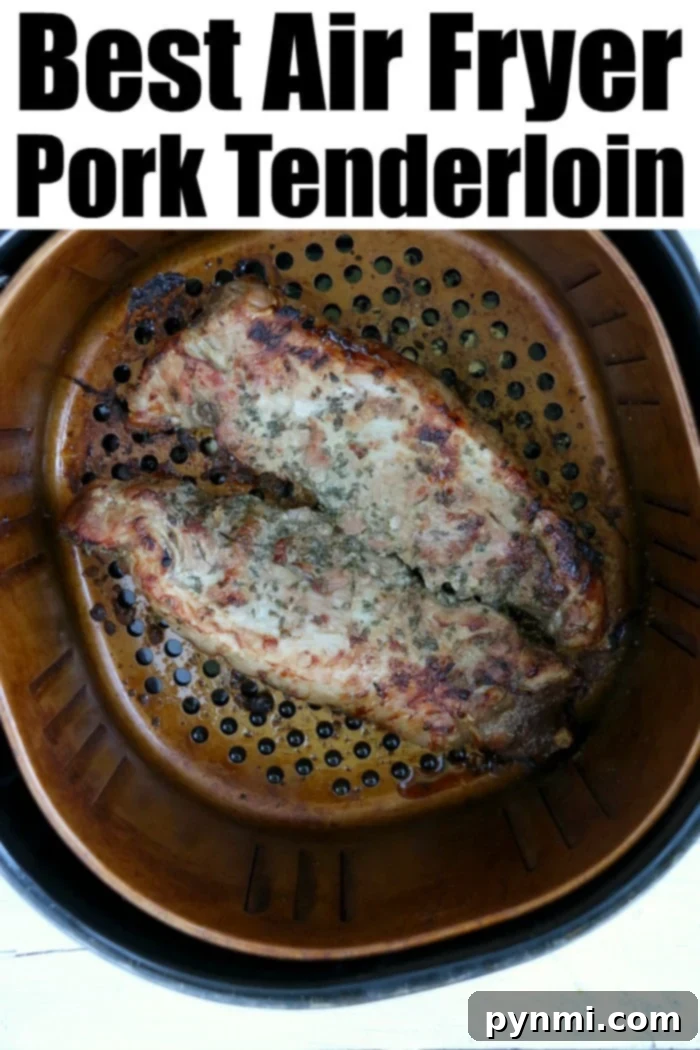Air Fryer Pork Loin