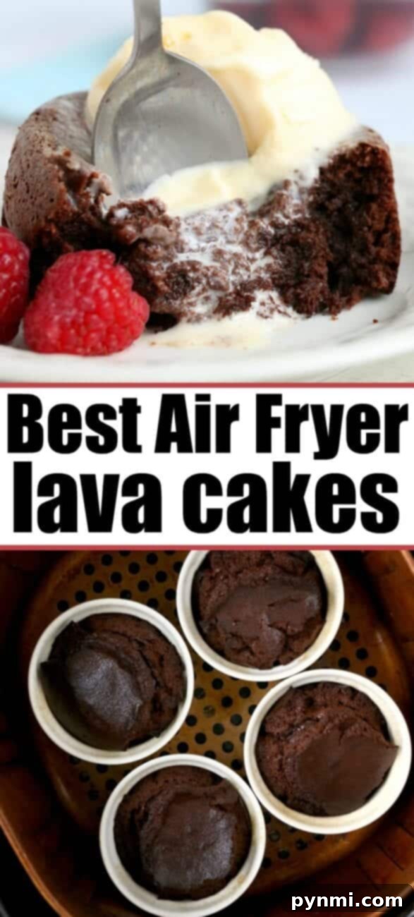 Various air fryer cakes, ready to be enjoyed as a dessert