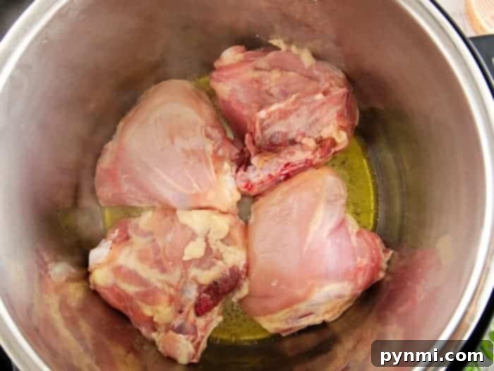 Zesty Instant Pot Lemon Chicken 3 instant pot chicken thighs