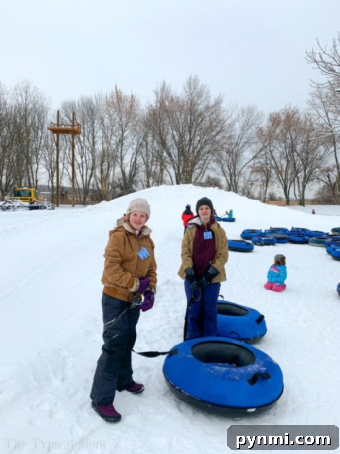 Eagle Island Tubing: The Best Winter Fun Outside Boise, Idaho Families enjoying Eagle Island tubing near Boise Idaho