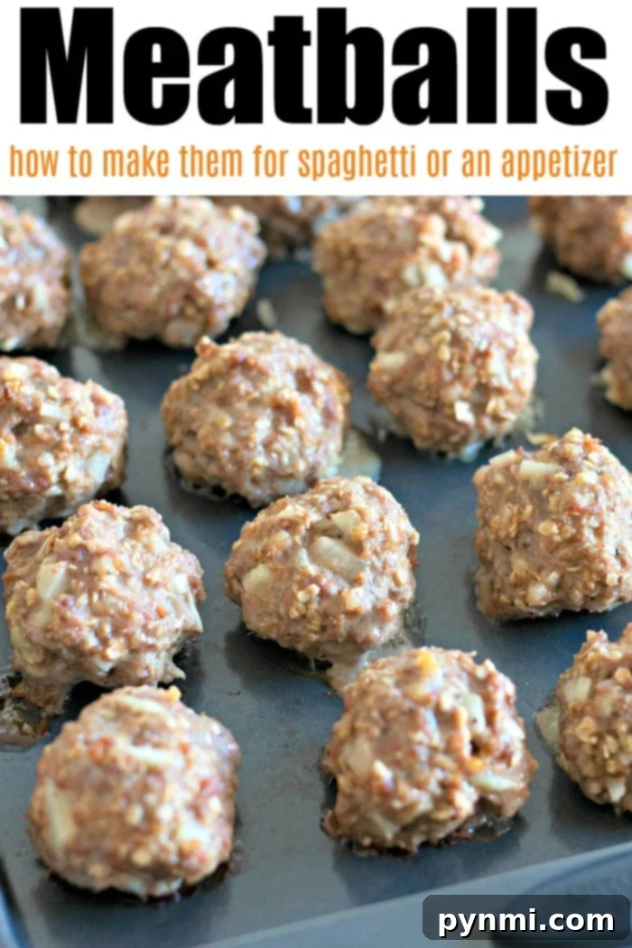 Simple Breadcrumb-Free Meatballs 6 Meatballs recipe - A platter of perfectly cooked meatballs with fresh herbs