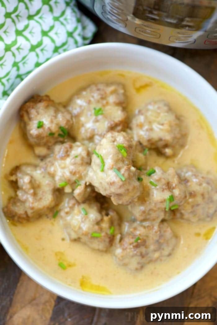 easy homemade instant pot swedish meatballs
