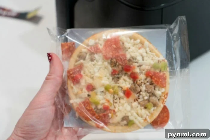 Air Fry Your Frozen Pizza to Perfection 5 frozen pizza in air fryer