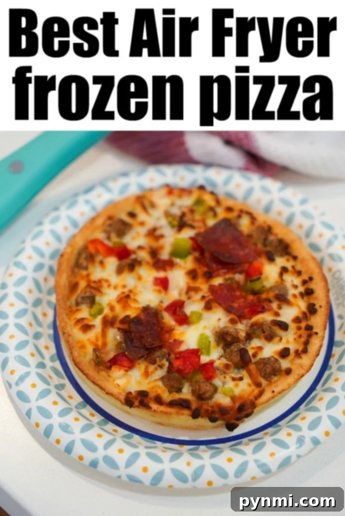 Air Fry Your Frozen Pizza to Perfection 8 air fryer recipes