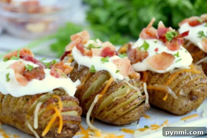 Crispy Air-Fried Hasselback Potatoes 4 Assortment of crispy air fryer dishes, including potatoes.