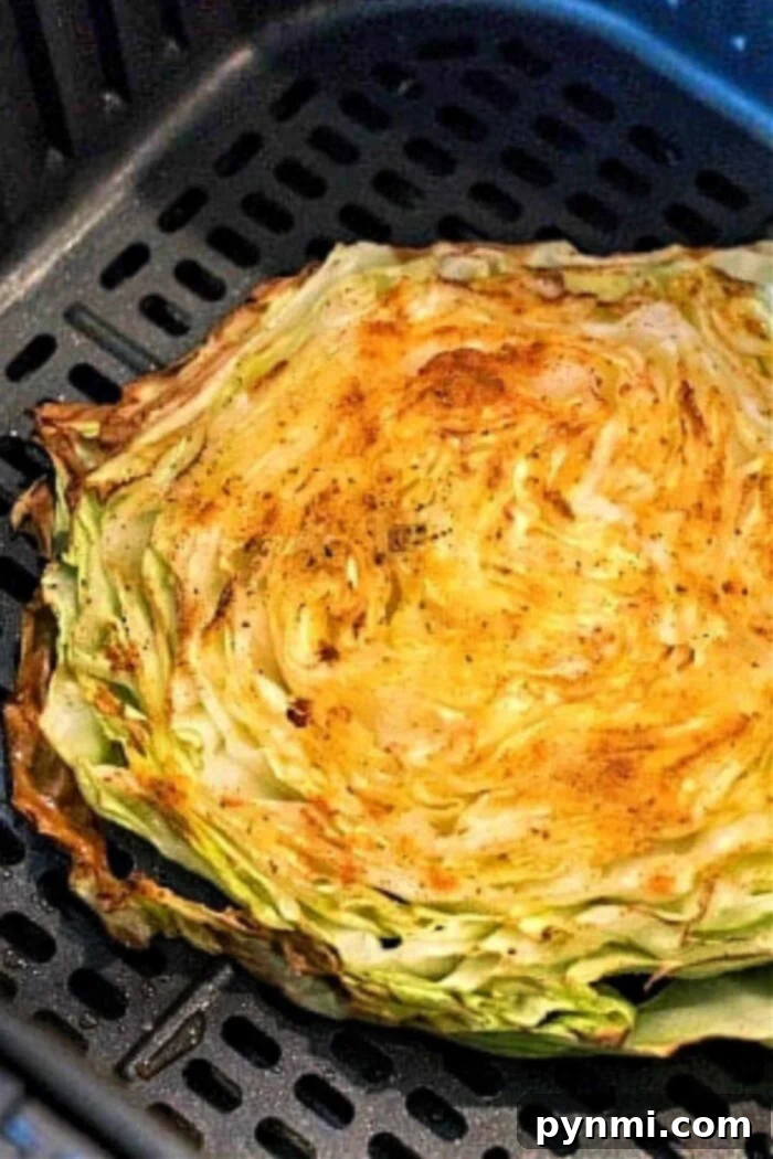Crispy Air Fryer Cabbage 2 how to cook cabbage in air fryer