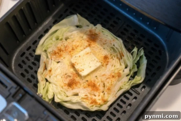 Crispy Air Fryer Cabbage 7 ninja foodi cabbage
