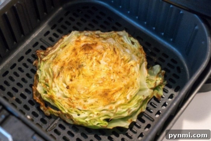 Crispy Air Fryer Cabbage 8 air fried cabbage