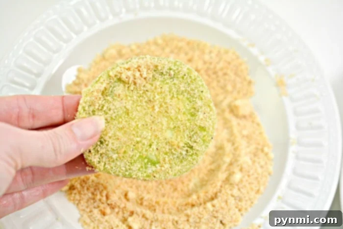Crispy Air-Fried Green Tomatoes 4 green tomatoes - Fresh, firm green tomatoes, perfect for frying